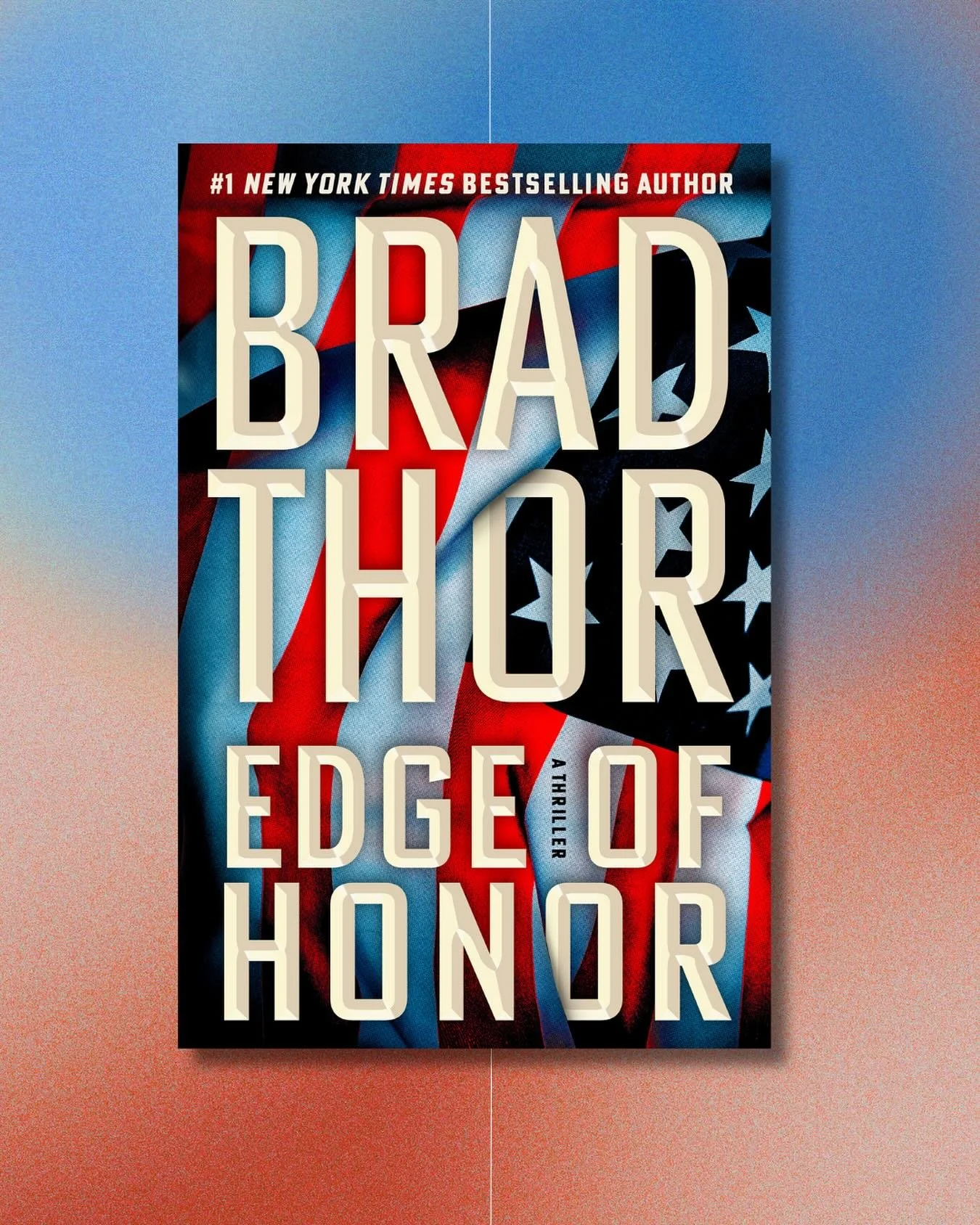 Congratulations to @realbradthor on having his latest Scot Harvath thriller, EDGE OF HONOR, enter into the #1 New York Times Bestsellers Club!!! We&rsquo;re toasting to yet another edge-of-your-seat read from one of the best to do it!!!! 🥂