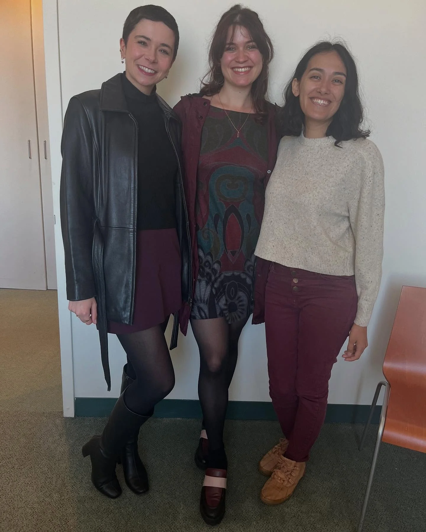 We, the Greenburger Girlies, solemnly swear that we do not have any discussion about color coordinating before we arrive in the office. Inevitably, though, we show up looking like this&hellip;

Not ALL the girlies got the memo today, but they&rsquo;r