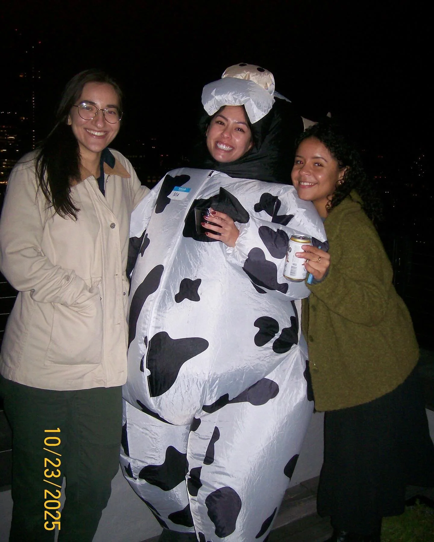 &lsquo;twas the week before Halloween
and all through the halls 
of Greenburger agency 
there rang great applause 

for our publishing friends 
from all over the city 
had arrived decked in costume: 
cow, pumpkin, and kitty 

jo and laurie, a devil 
