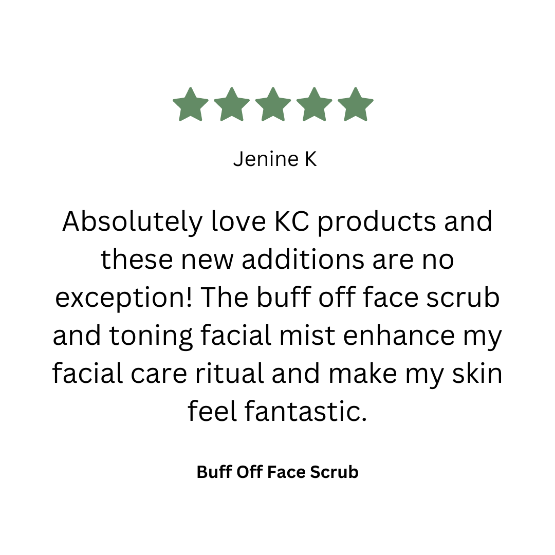  Review for Kitchen Cosmetics Buff Off face scrub exfoliating skincare product 