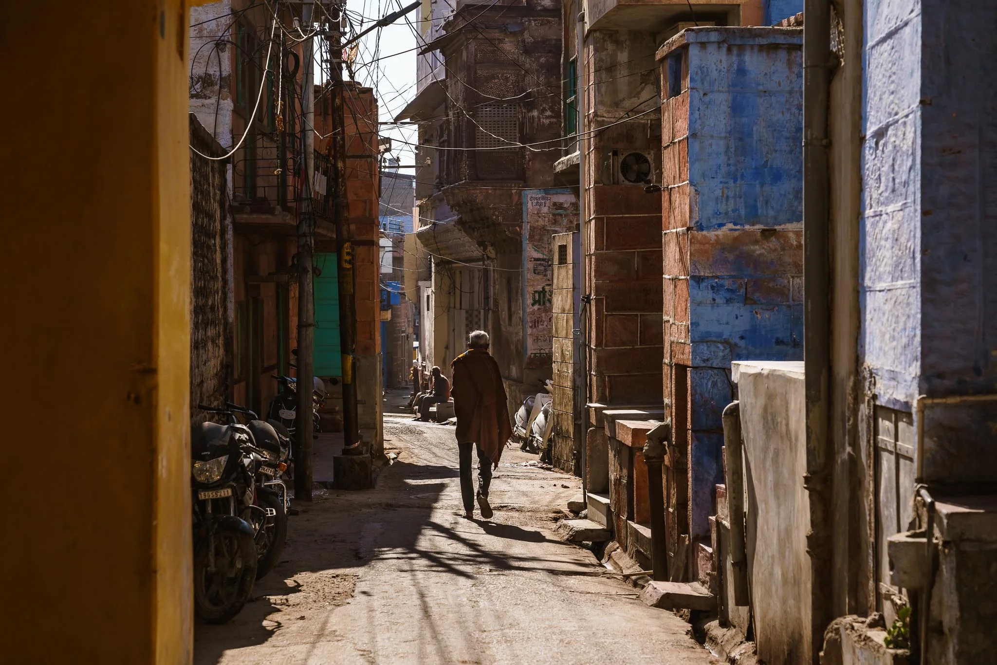 A wise old man - Blue city, Jodhpur