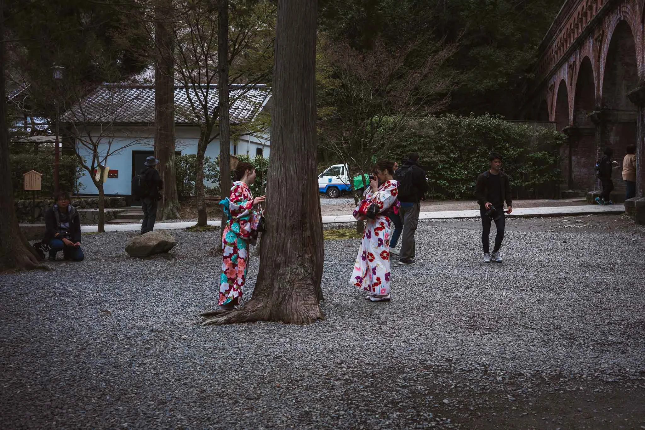 Tourists - Kyoto, Japan