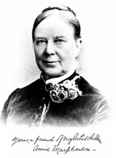   Annie Parlane MacPherson  (1833 – 1904) 