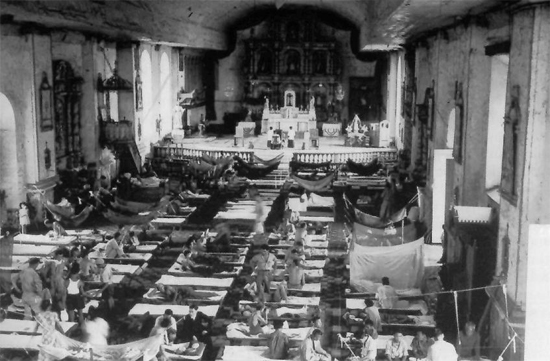  A German war hospital in WWII. 