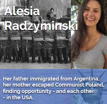 Alesia Radzyminski My American Story