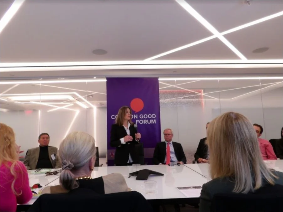 2020 Presidential Candidates Series: The Common Good hosted a Meet and Greet with presidential  Candidate Marianne Williamson