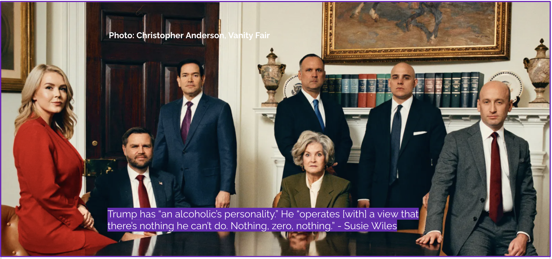 Behind the Curtain: Power, Personalities, and Trump’s Second Term