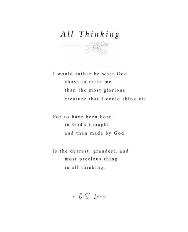C.S. Lewis. On point again.