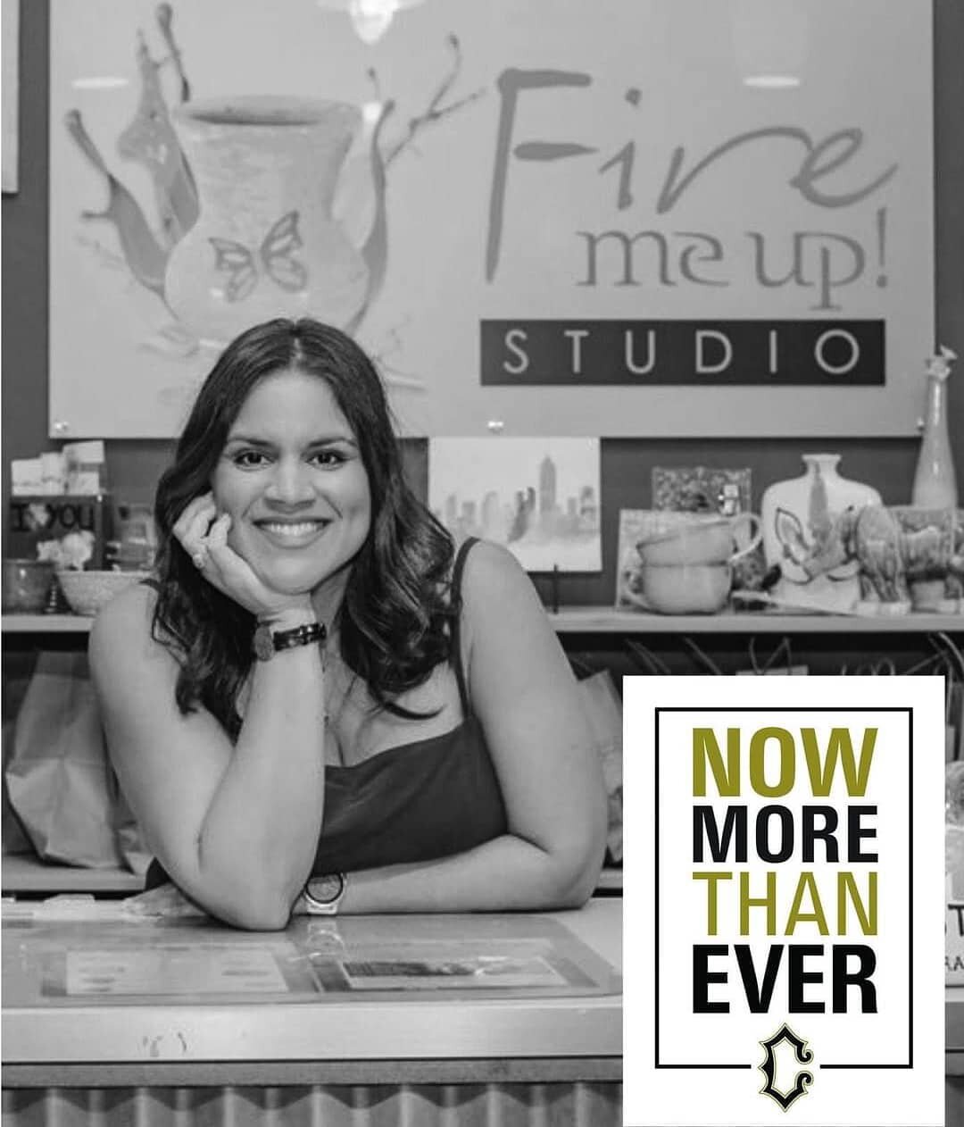 Tammie Ramos-Crispino is the owner of @firemeupstudio, which will be celebrating its 7-year anniversary in September. Tammie chose to open in Cranford after she fell in love with the small town community, the Main Street feel and the complimentary bu
