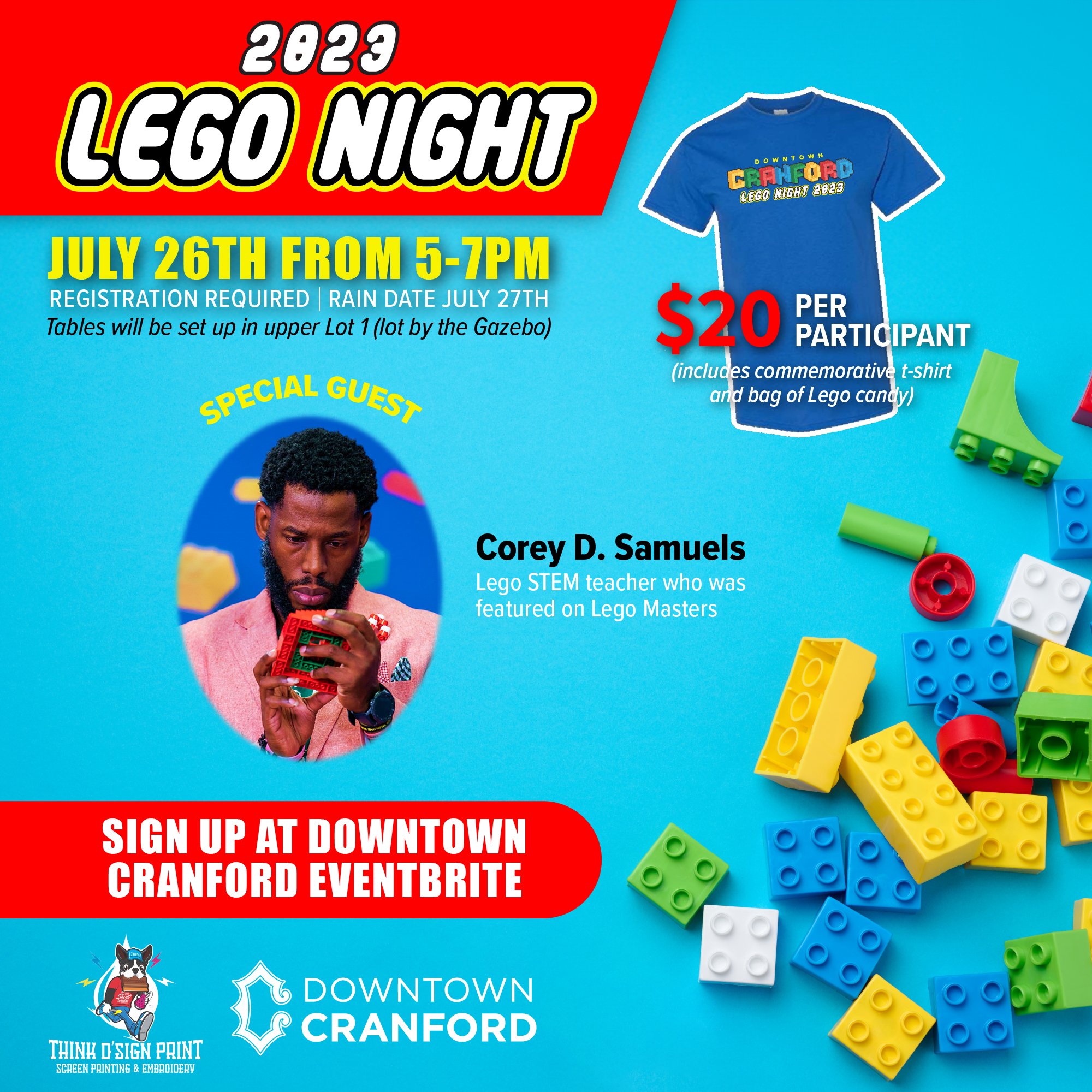 gåde tjene Vægt LEGO Week is Coming to Downtown Cranford! — Downtown Cranford