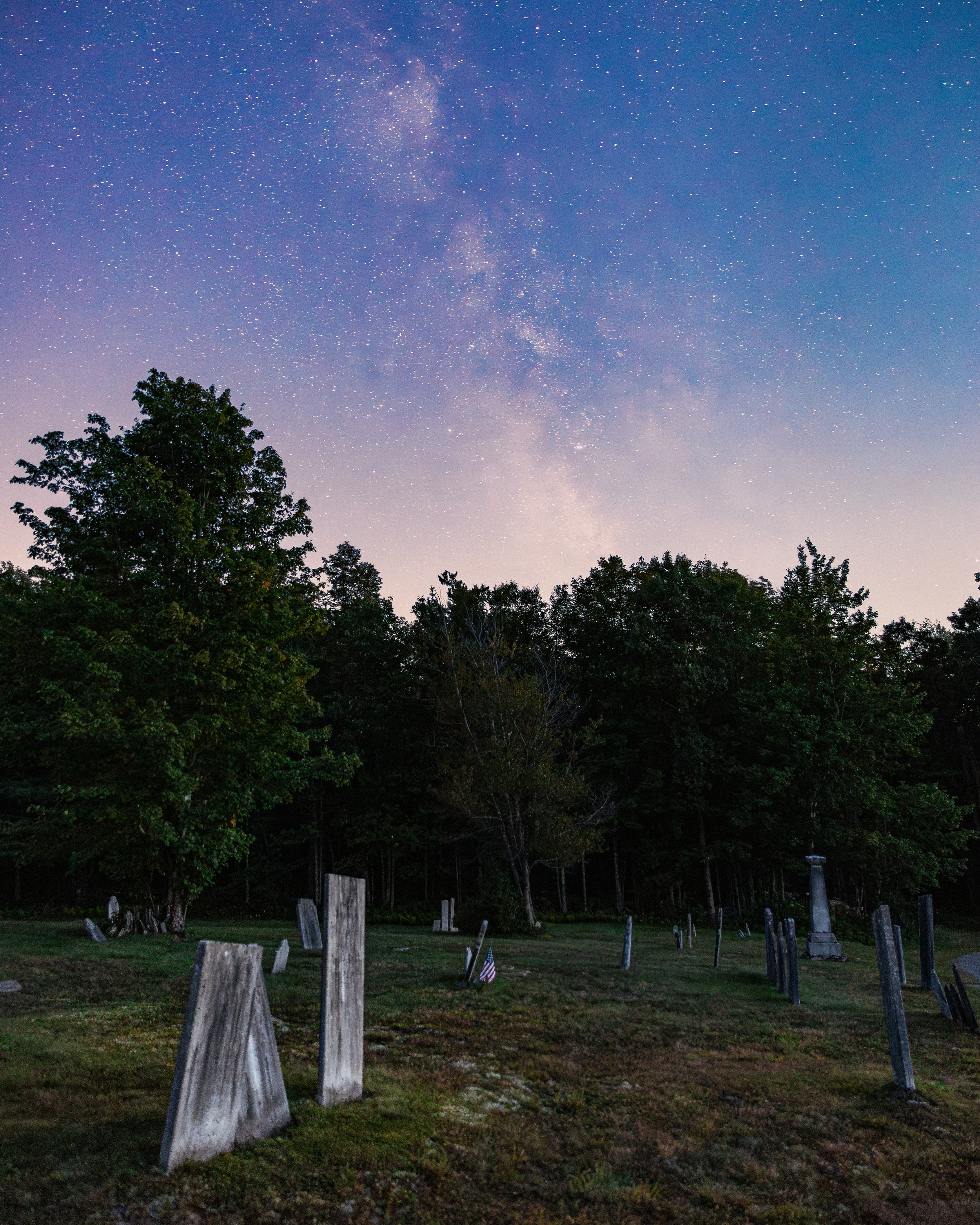 Cemetery After Dark