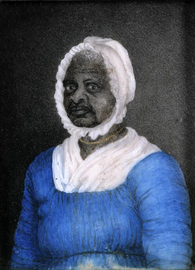 Historic portrait of Elizabeth Freeman, also known as Mumbet, whose freedom case became a landmark in Massachusetts history.