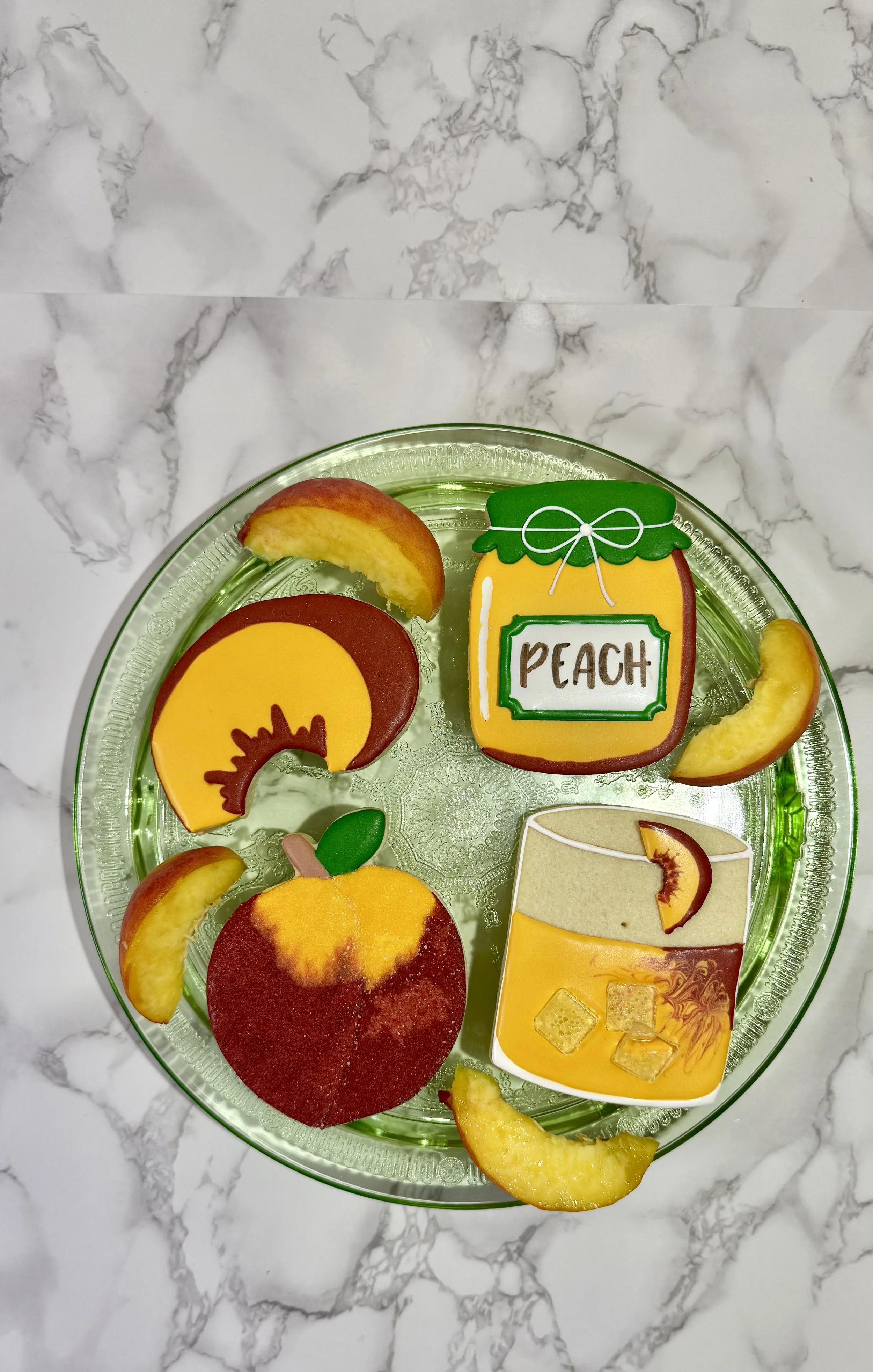 Peach Cookie Decorating Workshop with Heather's Cookie Creations