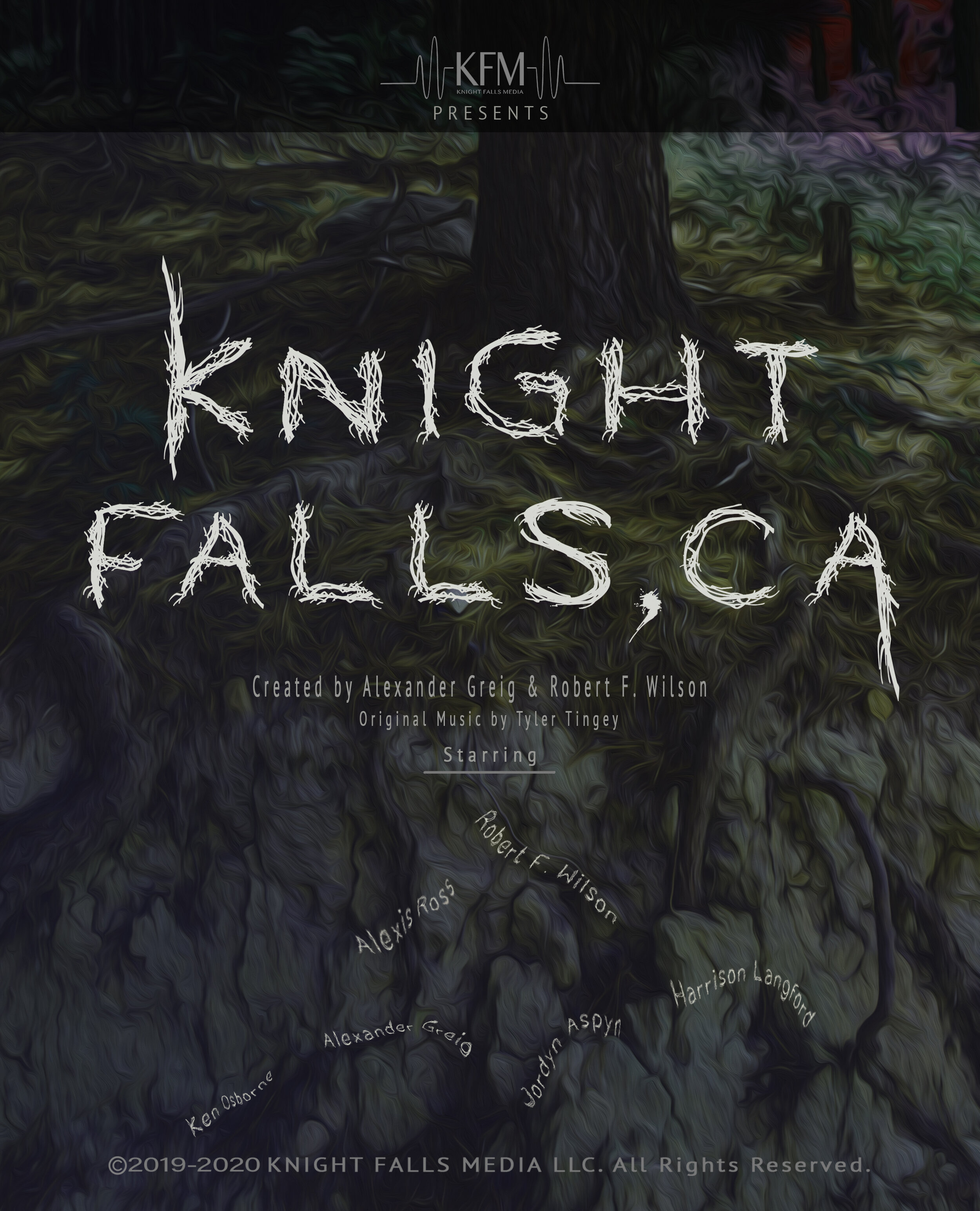 Knight Falls, CA 8x10 Poster