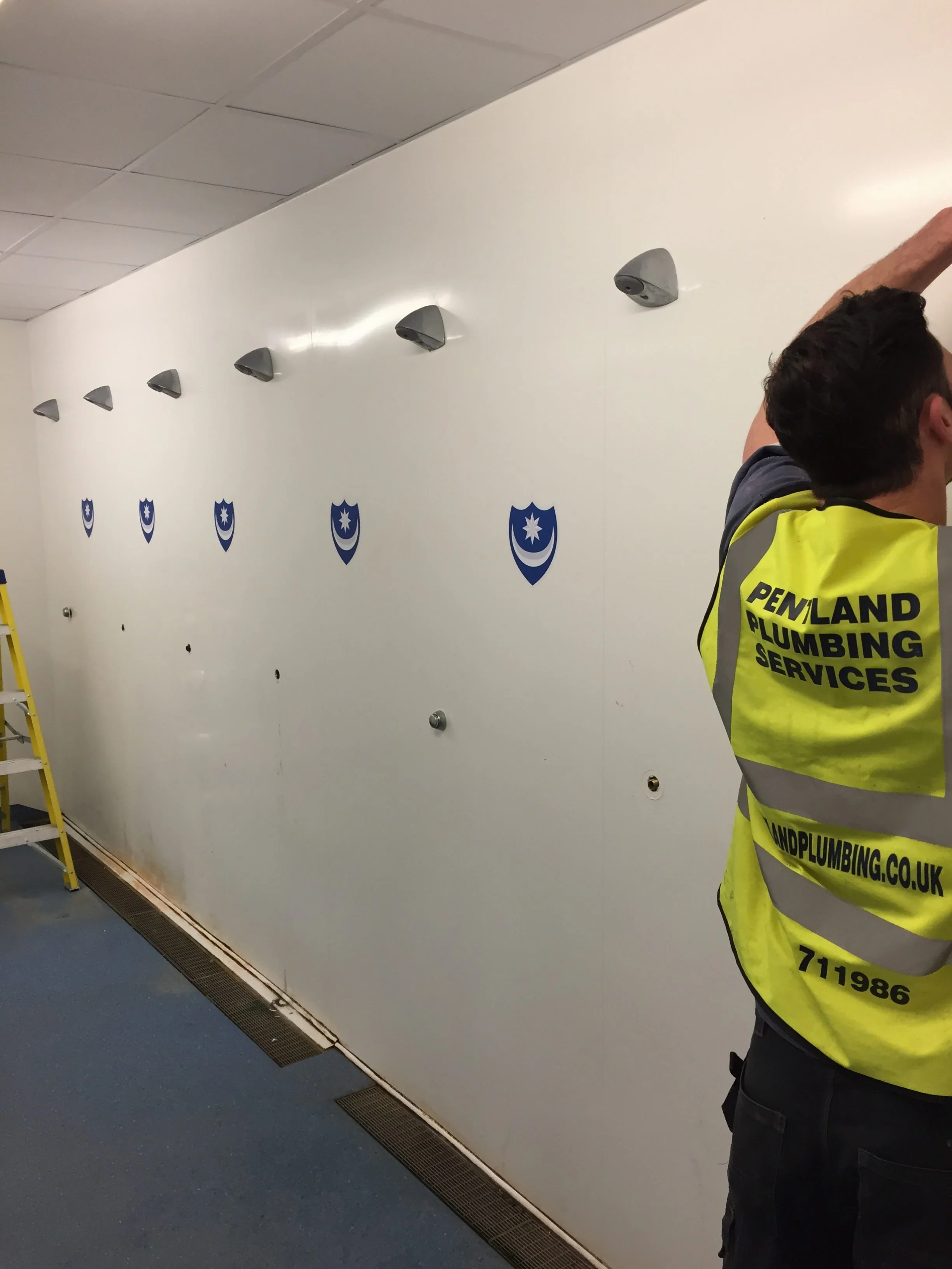 Pentland Plumbing are able to take on all aspects of commercial contracts
