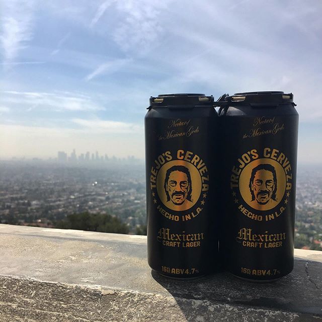Happy Memorial Day! What better way to spend a day off than with a 4-pack of ice cold @trejoscerveza
&bull;
&bull;
&bull;
#trejoscerveza #dannytrejo #icecoldbeer #crackingacoldonewiththeboys #mexicanlager #trejostacos #trejoscantina #memorialday #mem