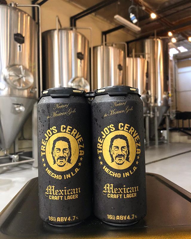 Born in Mexico. Brewed in LA. And now ships nationally!🍻Check out the link in our bio to purchase your own four pack of Trejo&rsquo;s Cerveza from @craftbeerkings🍺Also available in most SoCal Total Wine &amp; More and Whole Foods Market locations!
