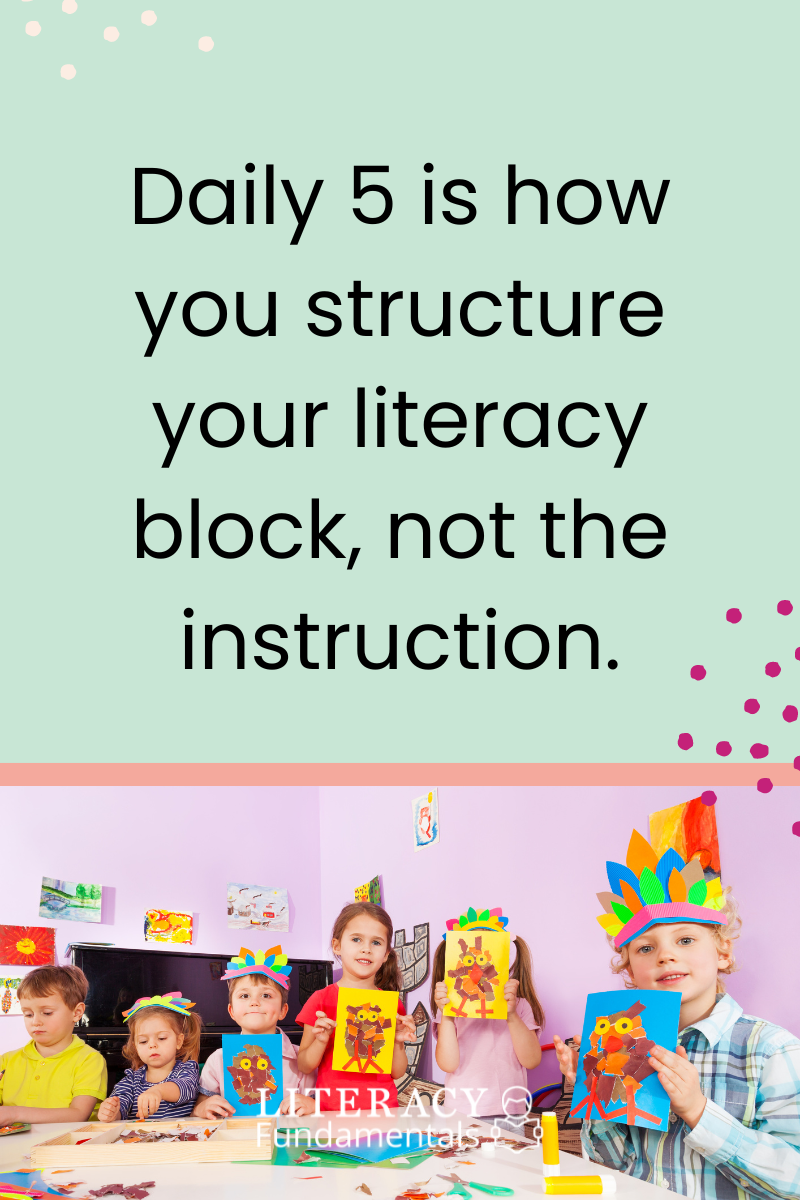 How to Use Daily 5 in Fifth Grade — Literacy Fundamentals