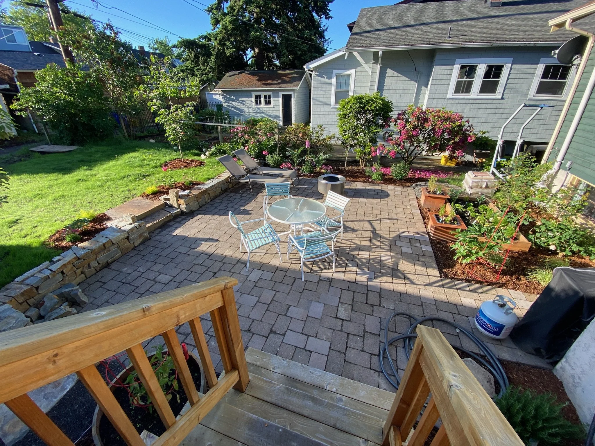 Backyard Patio