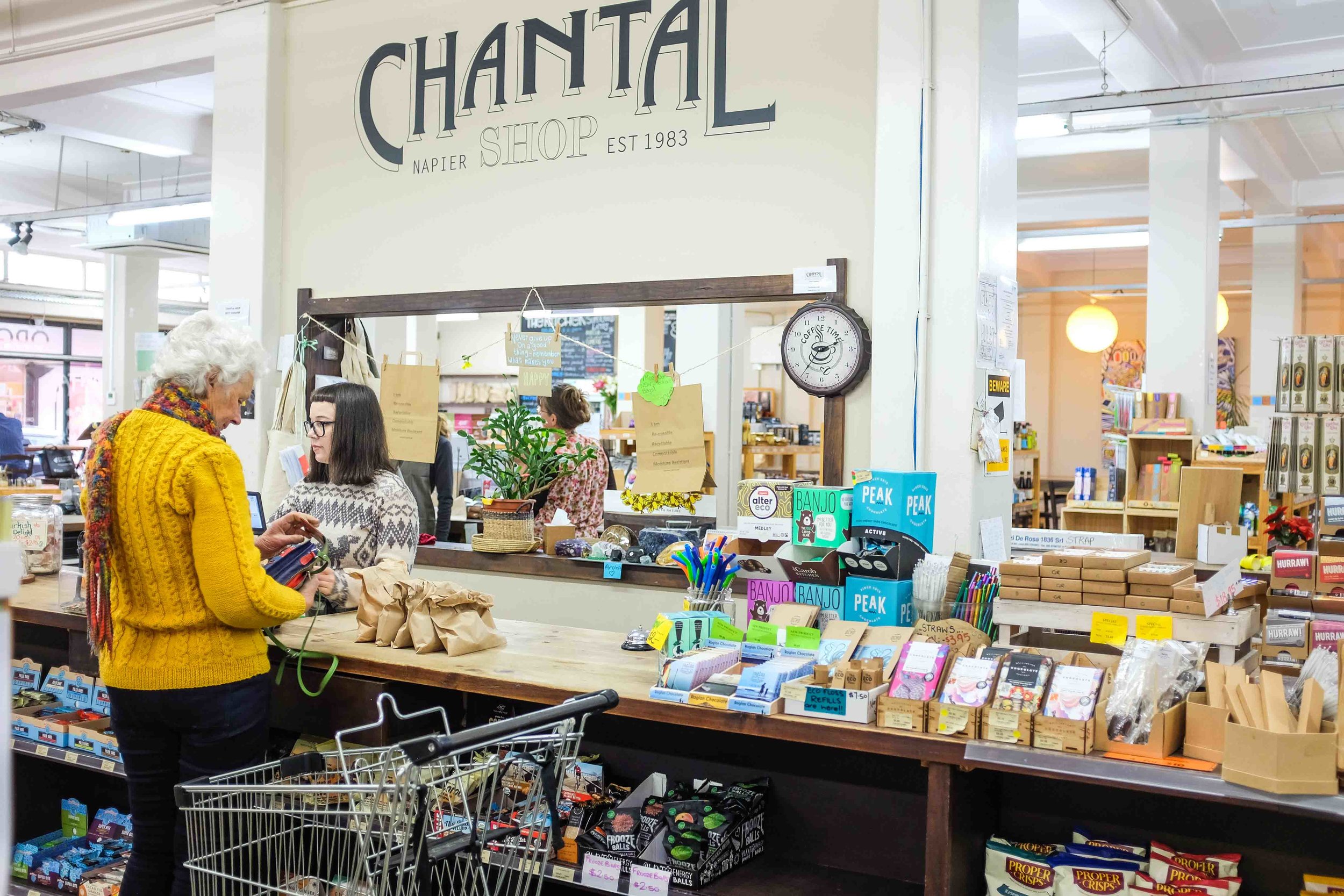 "I love the friendly staff, great product range and helpful advice at Chantal." 