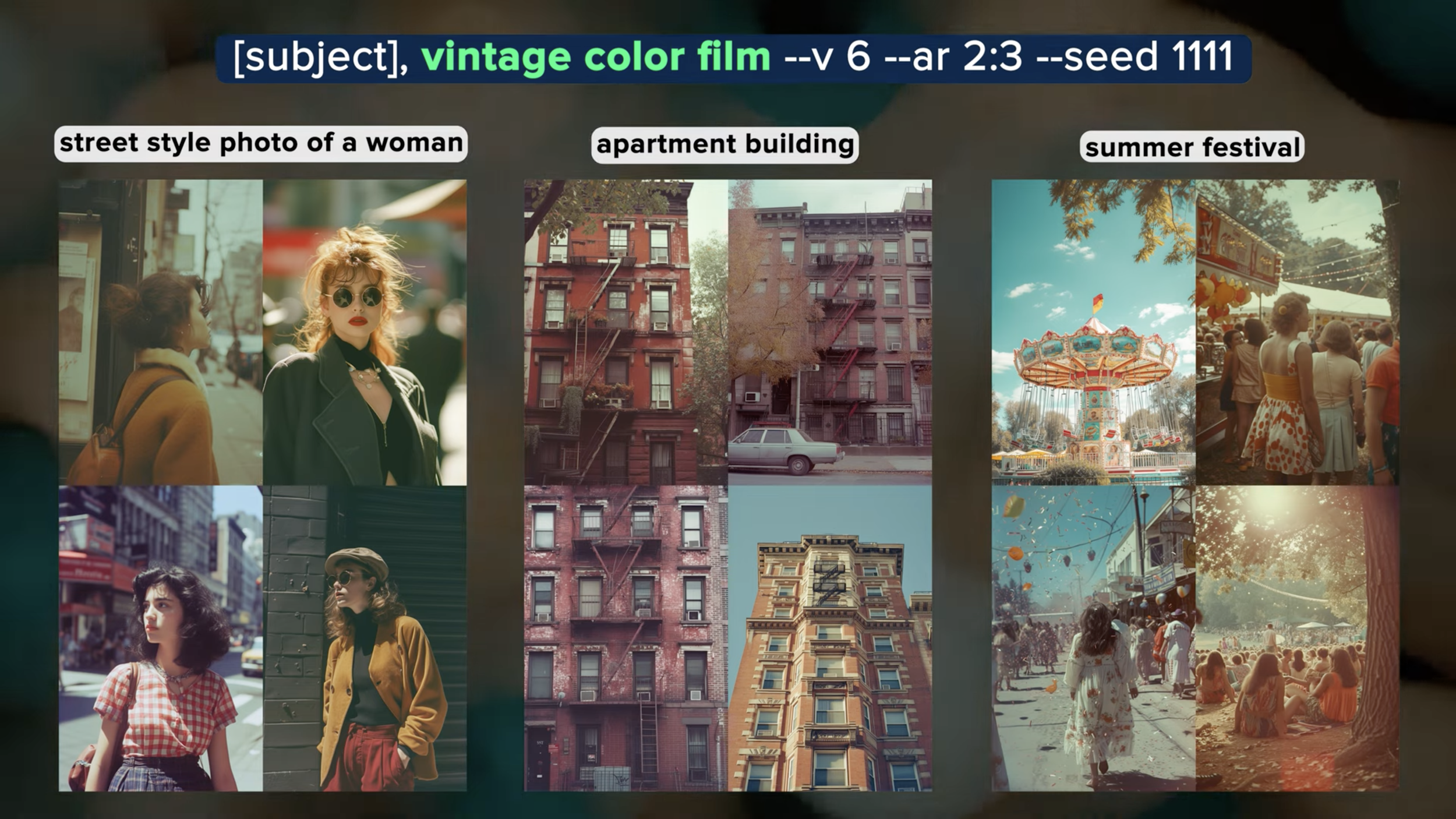 vintage color film