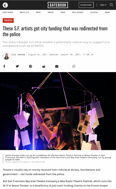SF Datebook Article