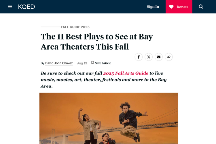 The 11 Best Plays to See at Bay Area Theaters This Fall