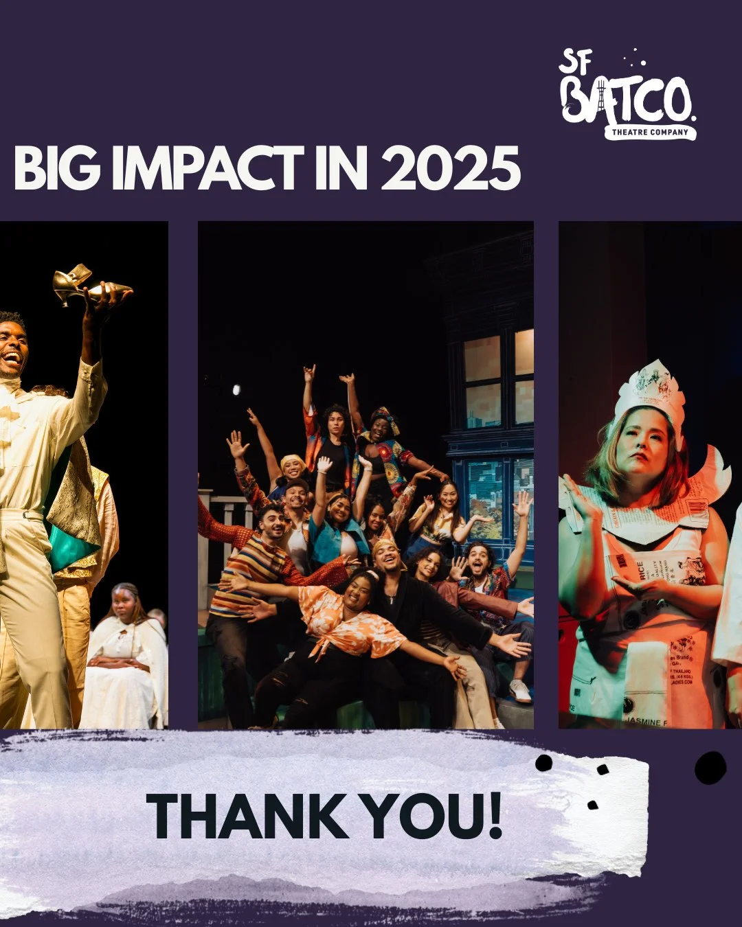 Sending a big THANK YOU to the SFBATCO community. With your support, we've made a huge impact in 2025.