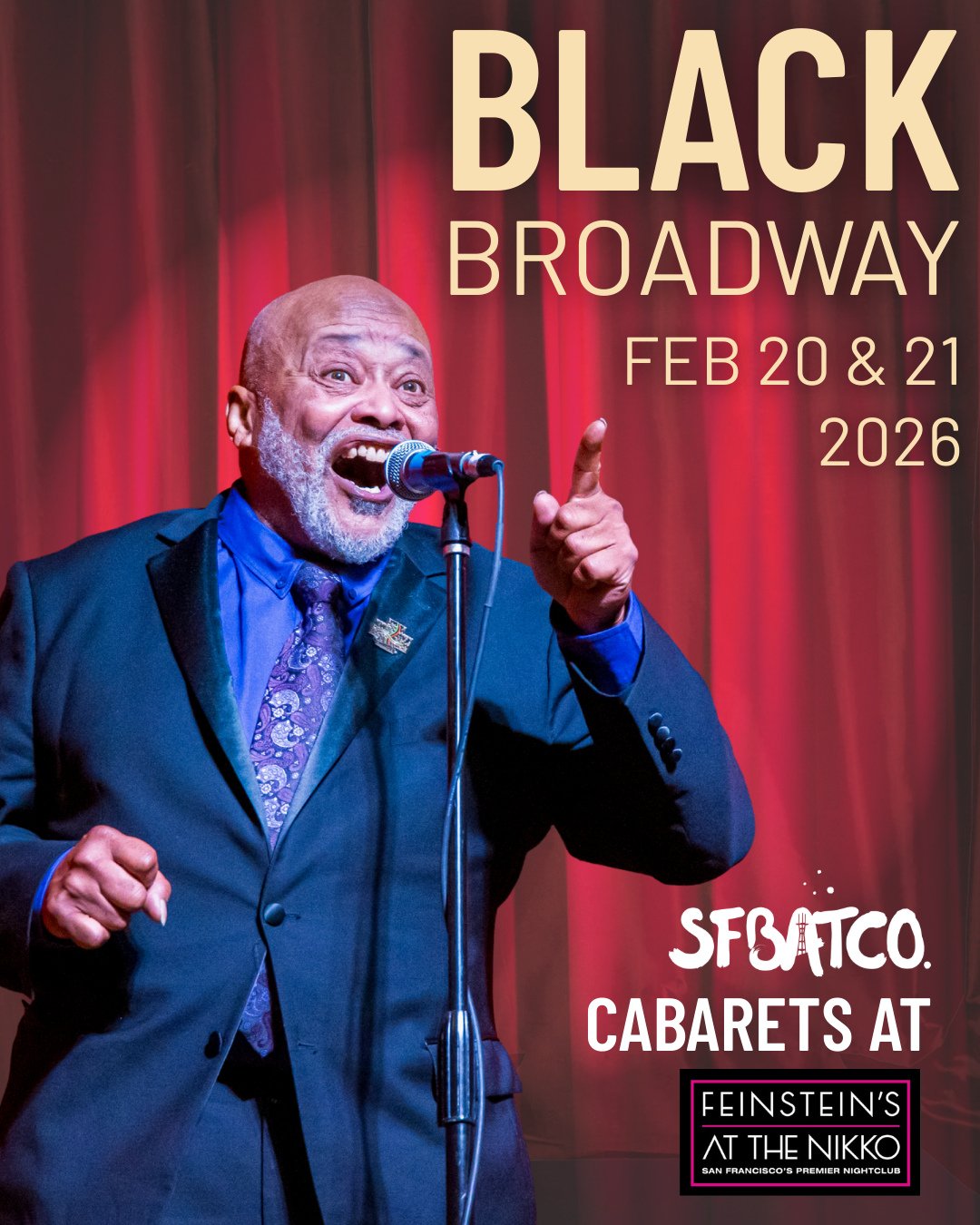 📣 Announcing our 2026 Season!⁠
⁠
Our next season is stacked with world premieres, homegrown talent, and everything you love about SFBATCO. Check it out:⁠
⁠
SFBATCO CABARETS AT FEINSTEIN'S AT THE NIKKO:⁠
We're bringing you two cabarets series with am