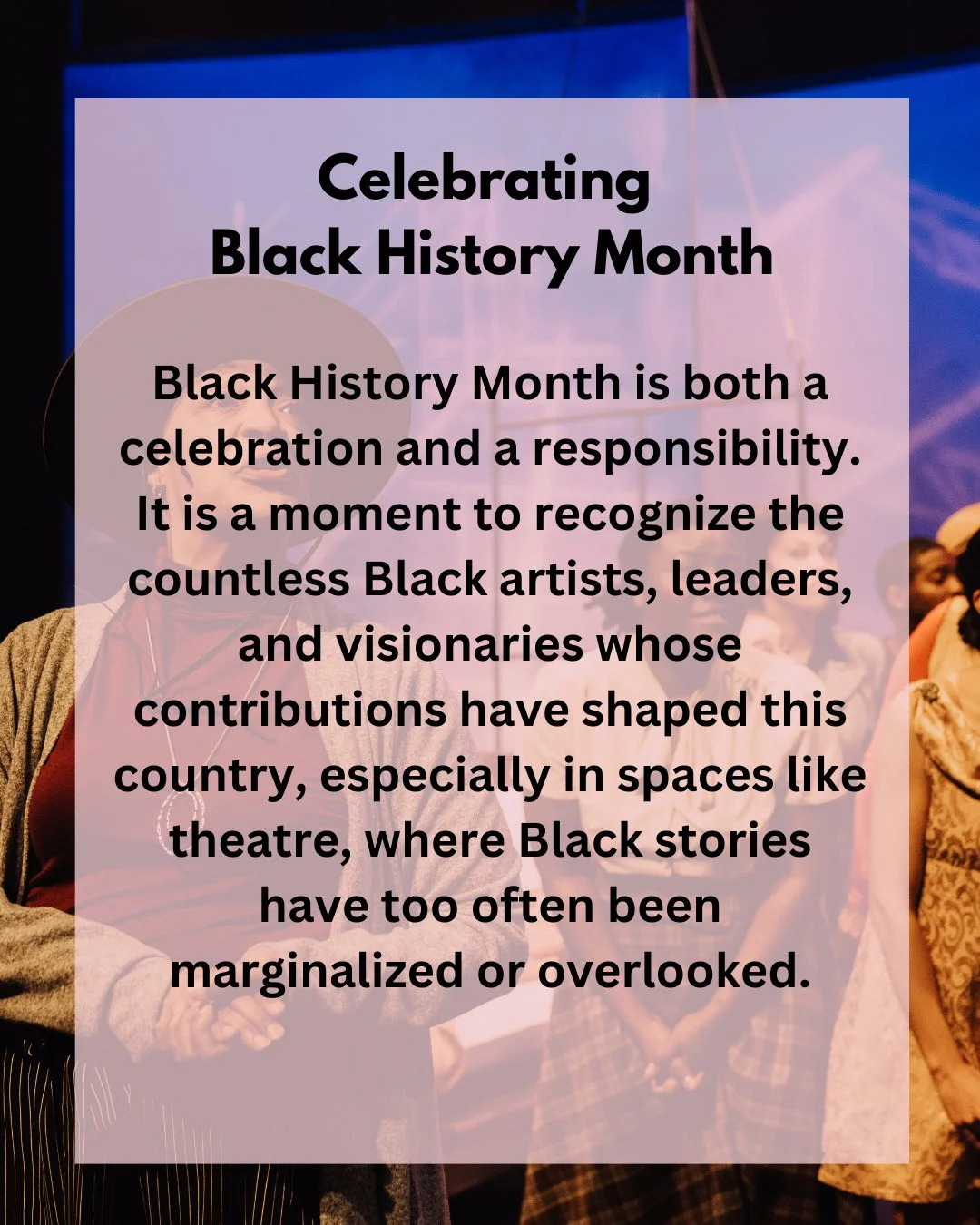 Celebrate Black History Month with SFBATCO!⁠
⁠
Black History Month is both a celebration and a responsibility. It is a moment to recognize the countless Black artists, leaders, and visionaries whose contributions have shaped this country, especially 