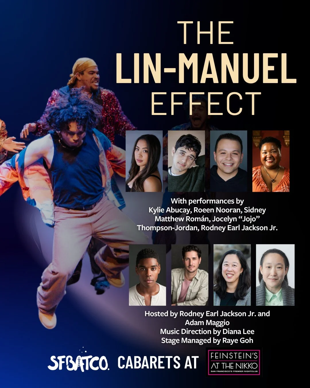 💃🏼 We are excited for The Lin-Manuel Effect tonight! Feinstein&rsquo;s at The Nikko 8PM. Our all-star ensemble is ready to work. 

This cabaret is a family-friendly celebration of composer Lin-Manuel Miranda! 

Link to tickets in bio 🎟️

See you t