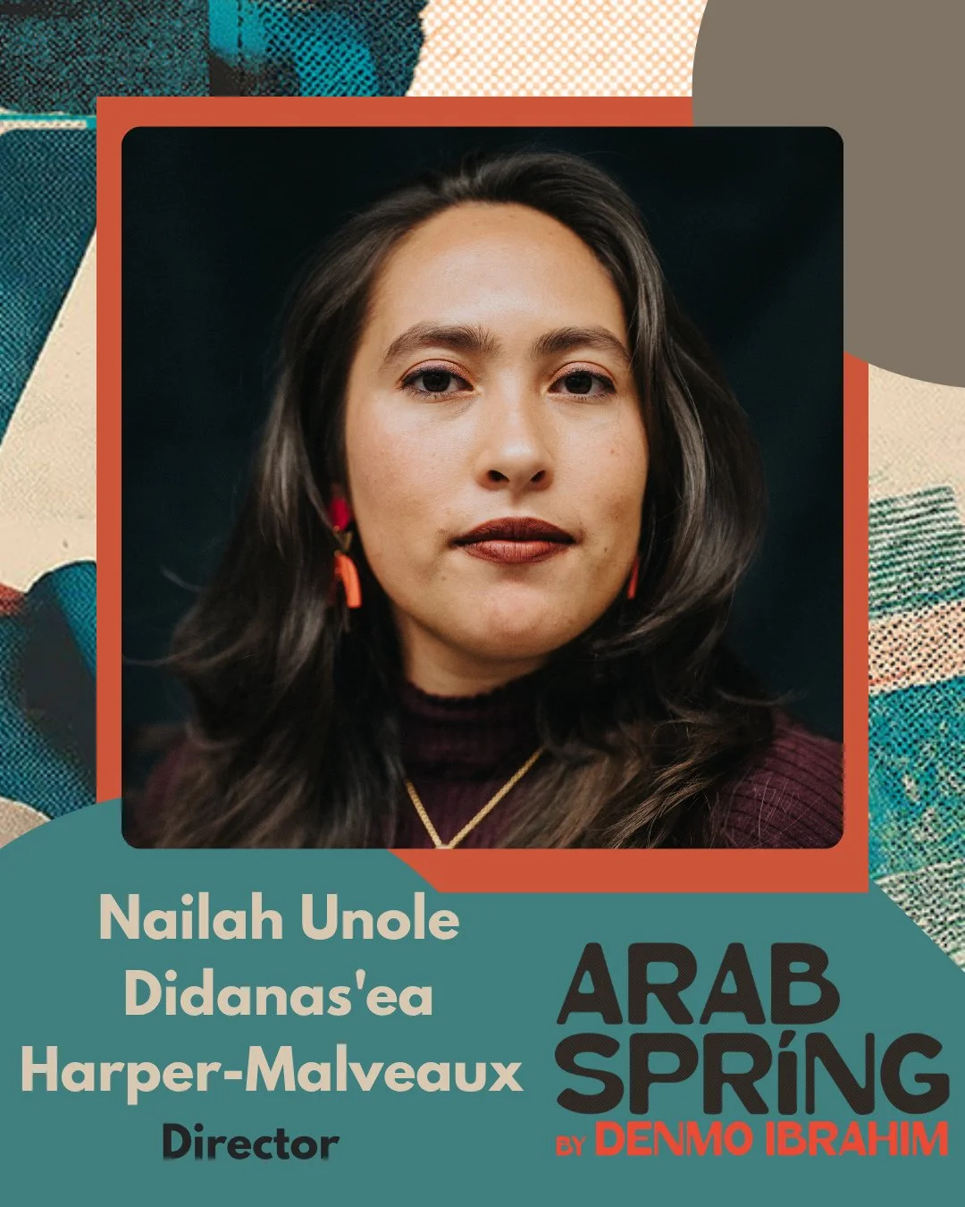 Meet Nailah Unole didanas'ea Harper-Malveaux (@still_nai_rise ) (she/her). The Director of Arab Spring. ⁠
⁠
Nailah Unole didanas&rsquo;ea Harper-Malveaux (she/her) is a queer multiracial theater director and producer. Directing highlights include: th