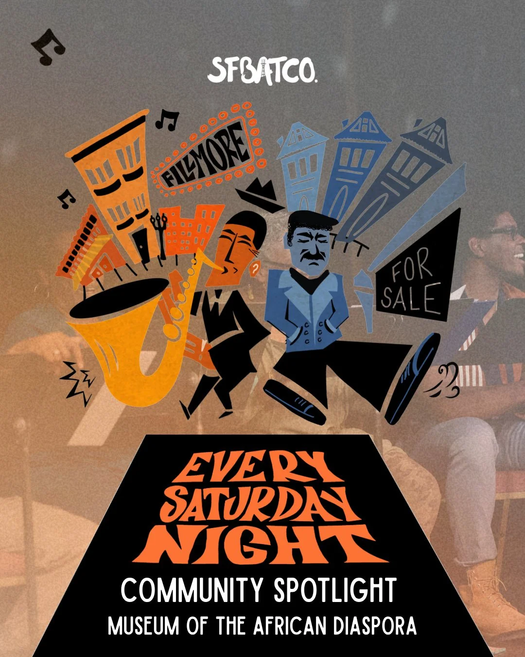In honor of the World Premiere of Every Saturday Night: A Harlem of the West Musical, SFBATCO is shining a spotlight on our community partners who are sustaining Black art, culture, business, and housing in the SF Bay Area. ⁠
⁠
Today we celebrate @MO