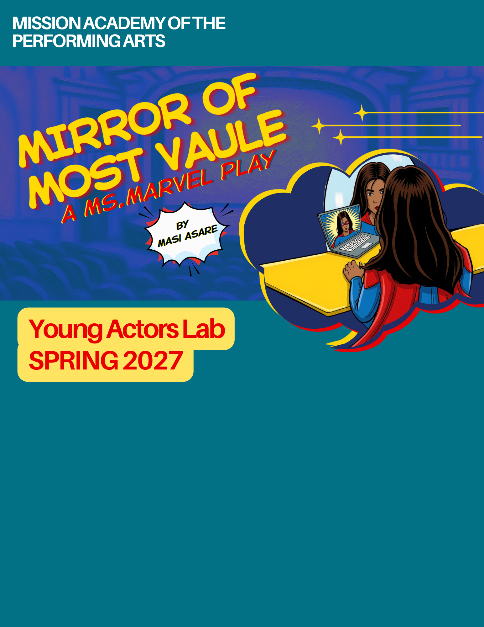 Mirror of Most Value: A Ms Marvel Play (Youth Production)