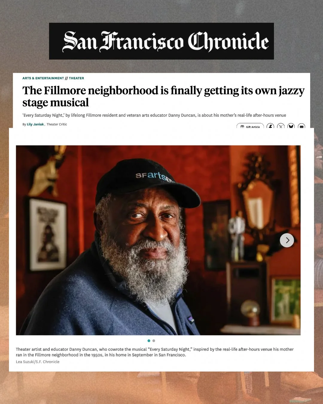 "From the mid-1950s to the early 1980s, beauticians, shoe-shiners and other Fillmore neighbors knew they could come to Duncan&rsquo;s mother&rsquo;s house on Pine Street when the clubs closed. Every Saturday night (Sunday morning, technically), 
