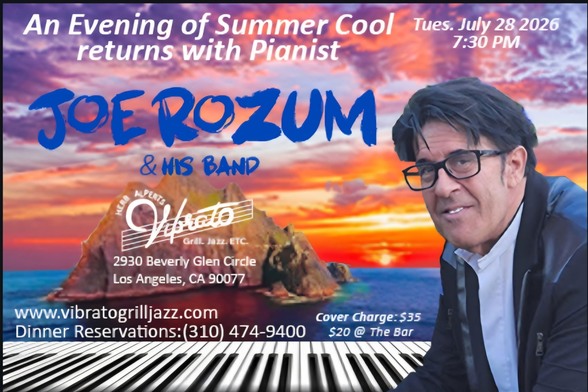 Joe Rozum LIVE @ Vibrato Jazz &amp; Grill