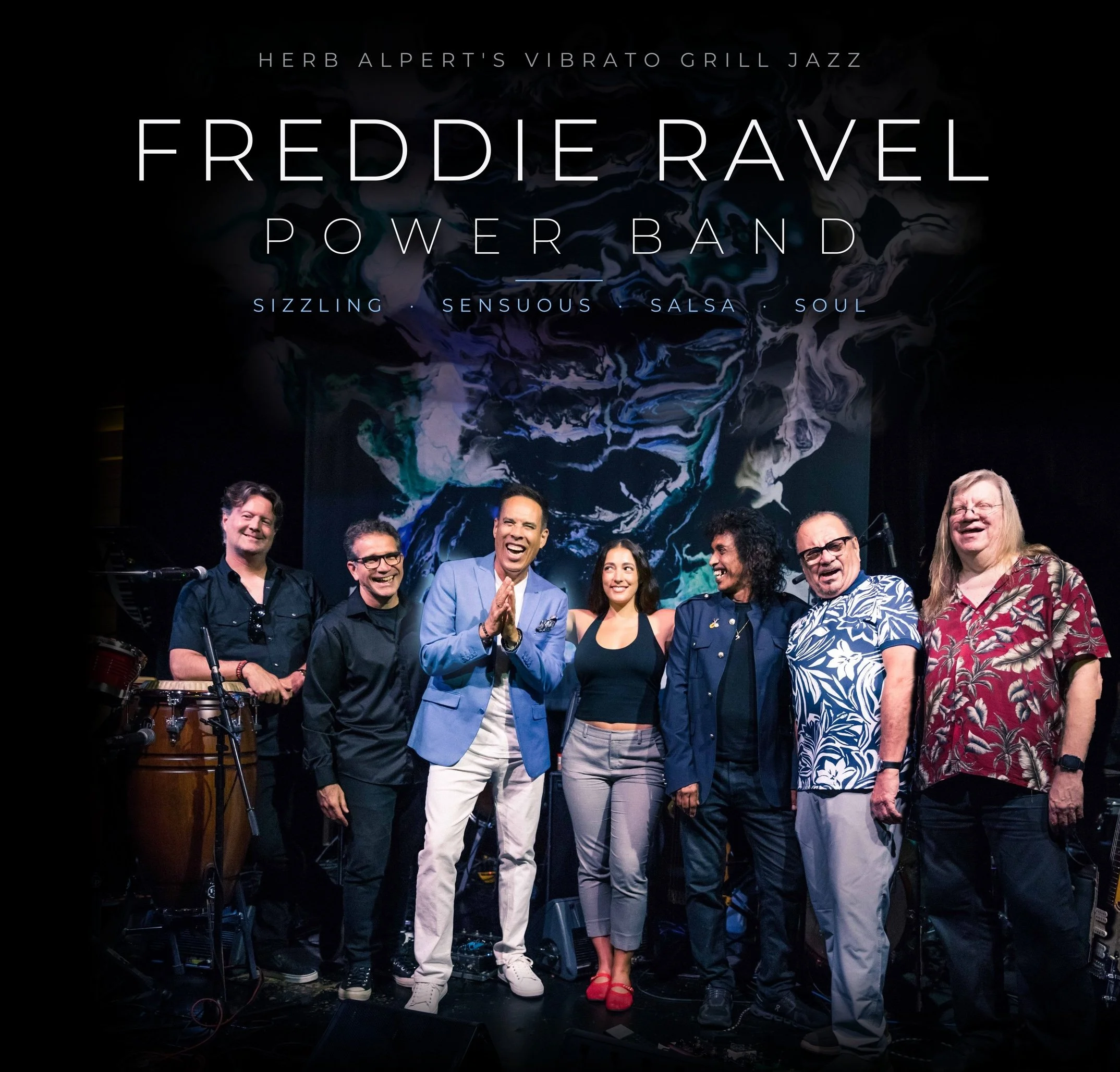 Freddie Ravel’s  7-Piece Power Band, Live @ Vibrato!