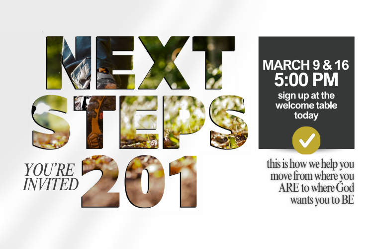 Next Steps 201 Class