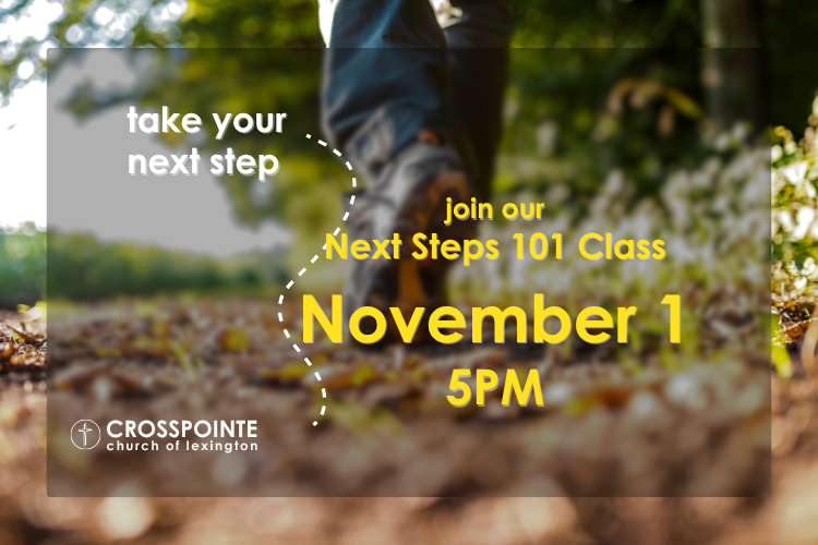 Next Steps 101 Class