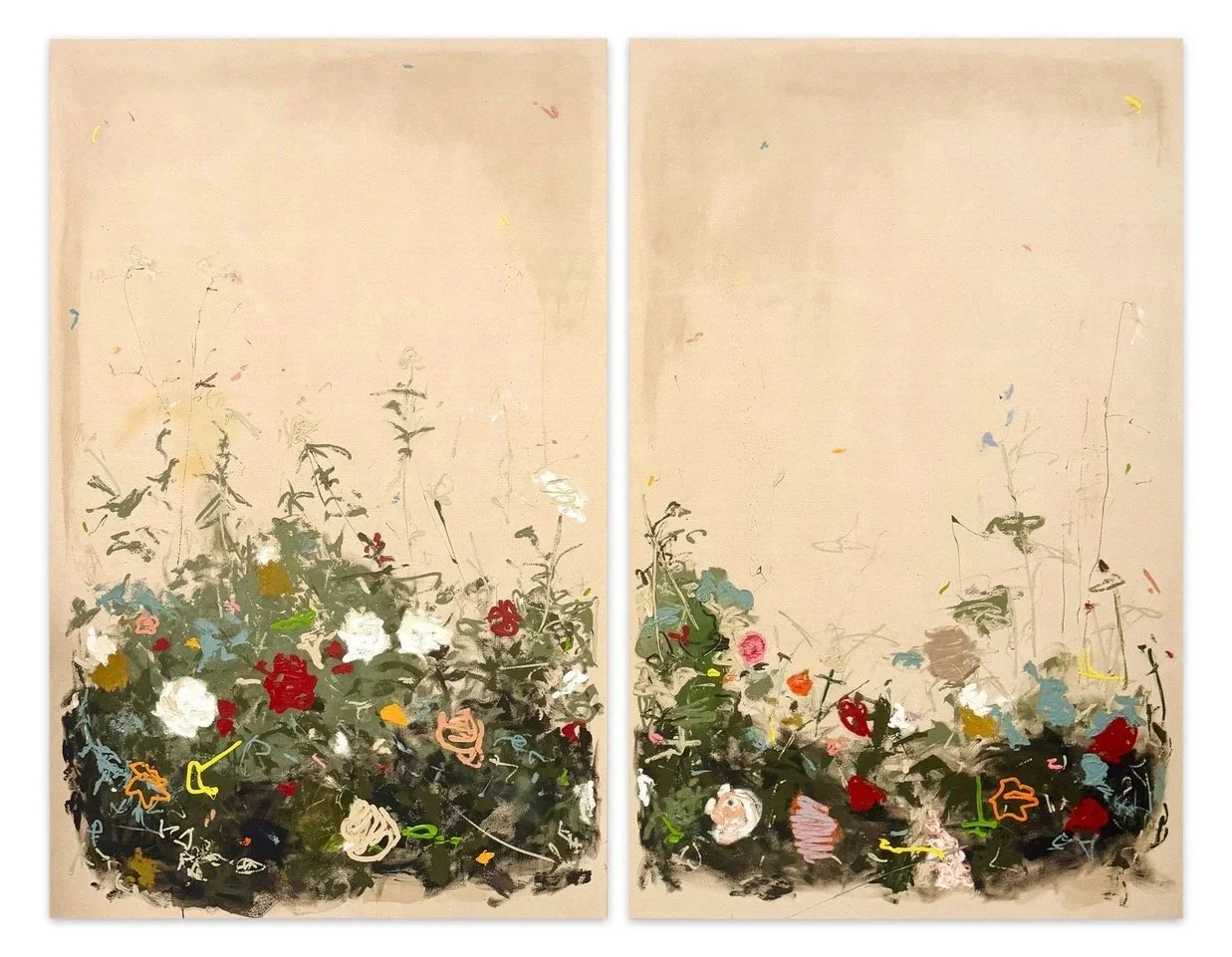  Hue Thi Hoffmaster, Oil on Canvas, 72 x 92 inches wide 