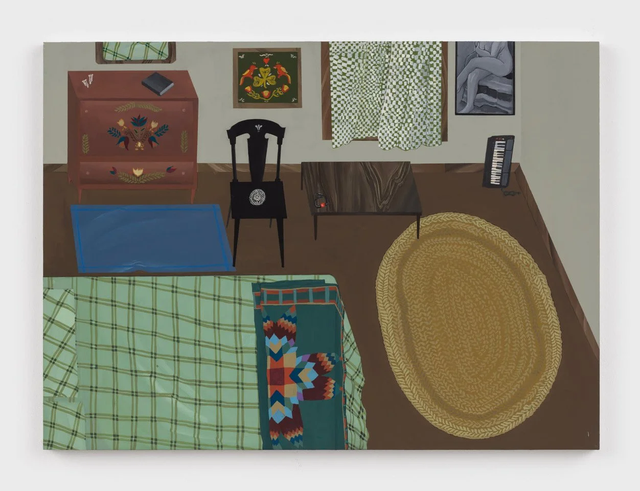  Anne Buckwalter, Gouache on Panel, &nbsp;22 x 30 inches wide 