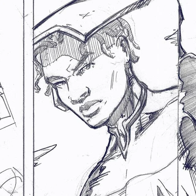 STAR CIRCUIT has got an interesting group of supporting characters and the youngest one is Nic here.  He&rsquo;d be the brightest mind in academia if there actually was a college in the colonies.  There&rsquo;s not a demand for learning so there just