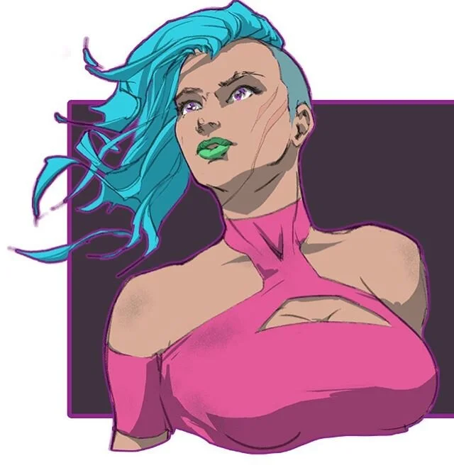 STAR CIRCUIT Ch. 1 will feature this badass road warrior, Hipp Teran.  She&rsquo;s an adrenaline junkie that can&rsquo;t get enough of riding her custom Lightslider.  She&rsquo;s had a tough go of life and now lives off of street-race betting and pre