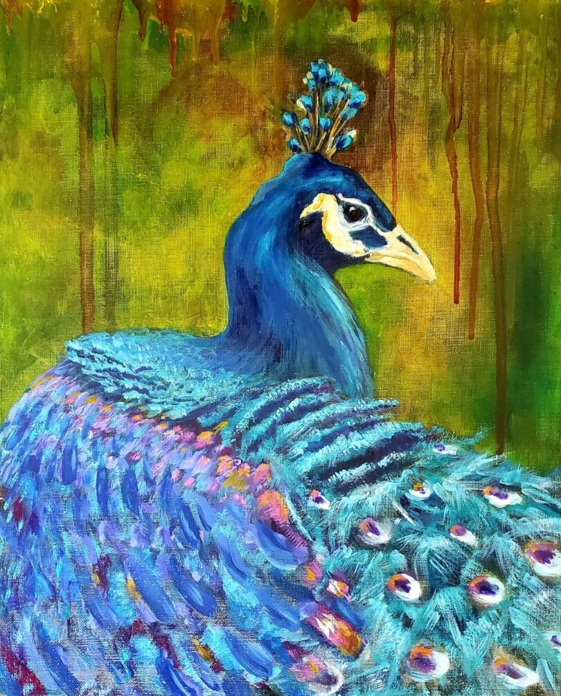 peacock 1 ($525 USD)