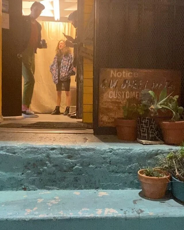 #tbt to another art opening that I was invited to by a friend who did not know that this was inaccessible. The show is from sometime in late January  it was organized by a woman of color and it was an all woman show in a basement gallery in downtown 