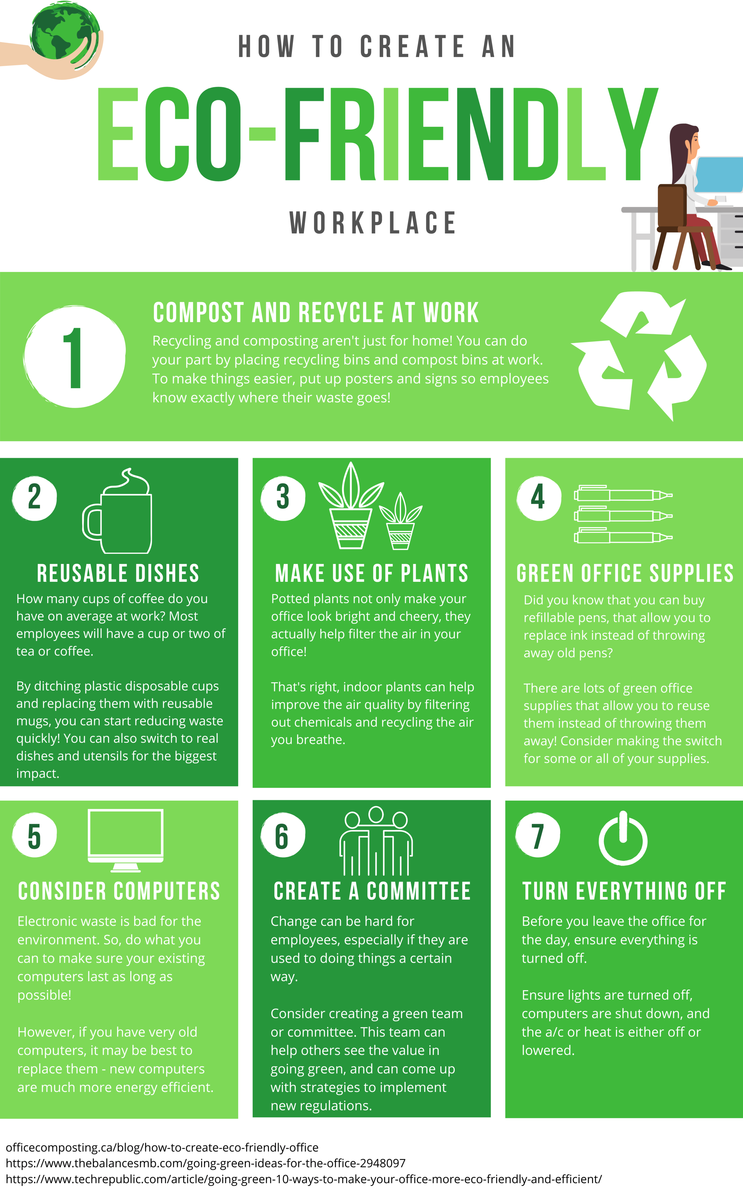 Illustration of Apartment Organization Ideas For Remote Workers With Eco Friendly Elements