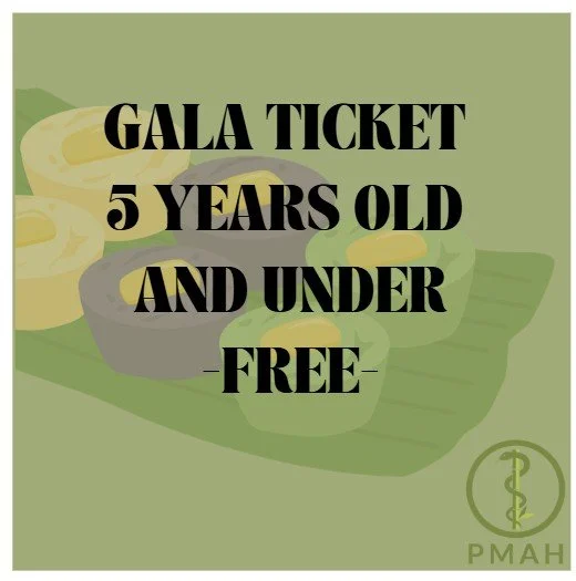 Saturday Night Gala Ticket - 5 years old and under - FREE