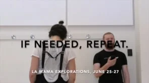 If needed, repeat rehearsal trailer