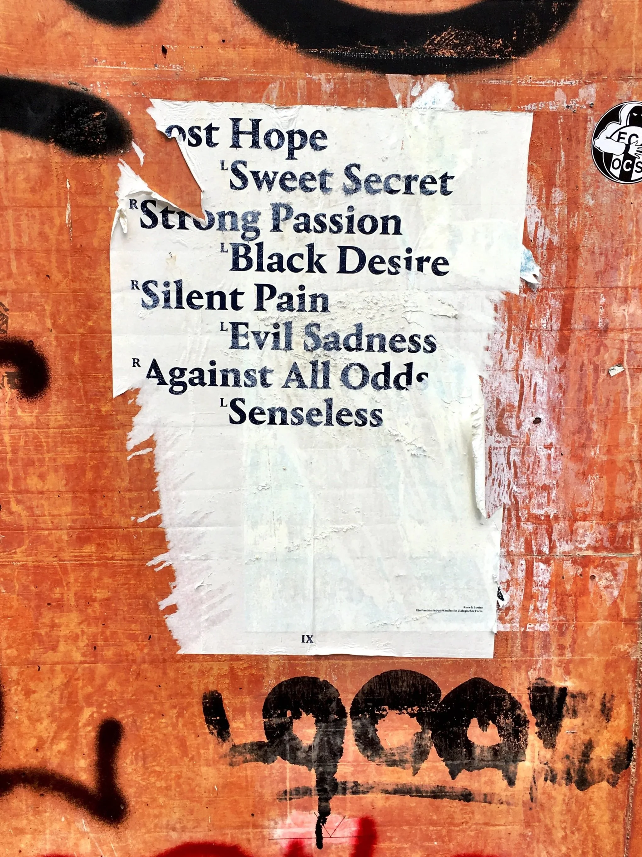 Fühlen hat einen schlechten Ruf. Es gilt als unzuverlässig, subjektiv, störanfällig. Künstlerinnen: Rosa & Louise – Fotografie: Daniel Frei