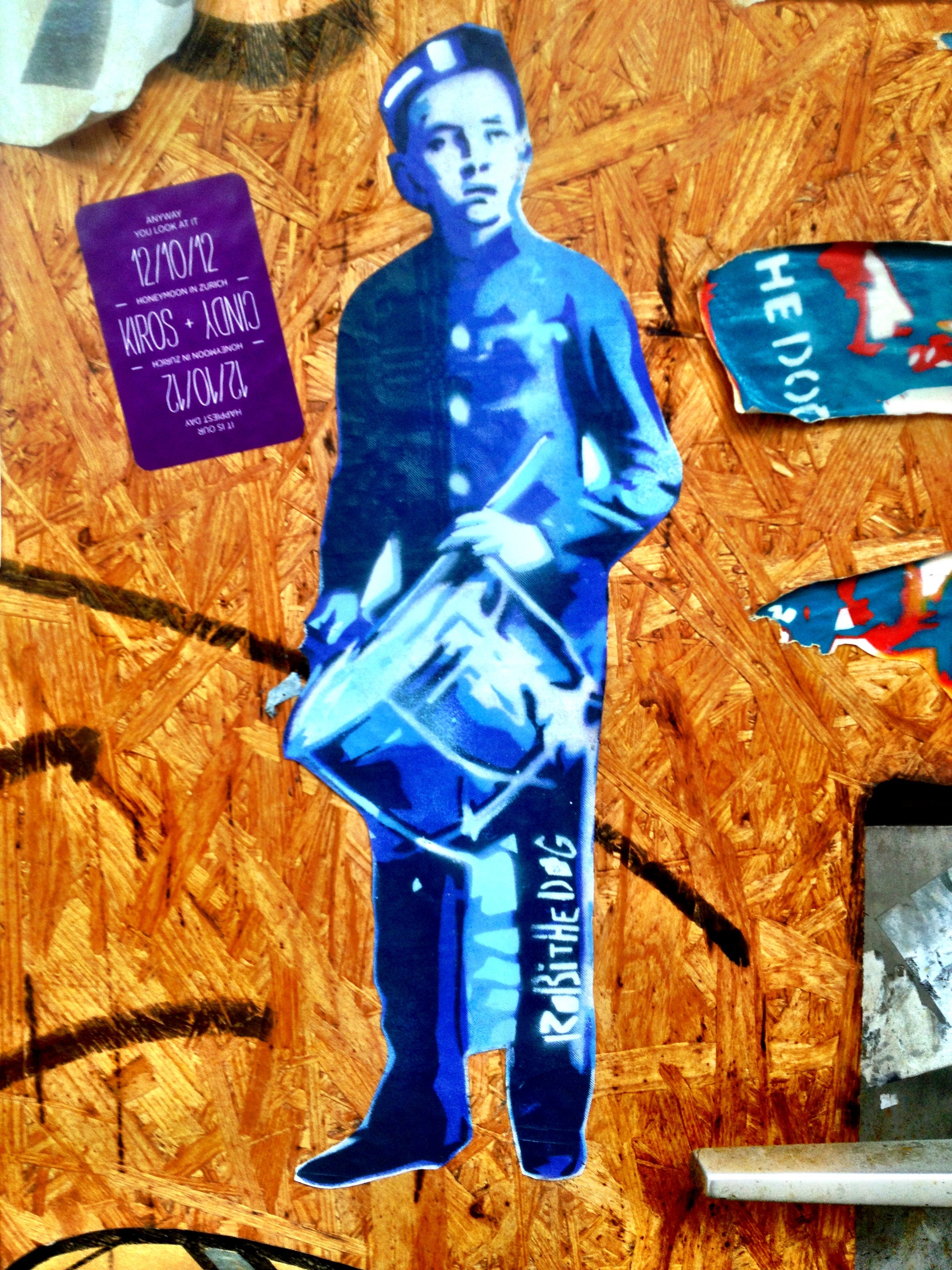 Sitzen mit Traurigkeit.